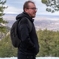 Antonin hiking in Colorado